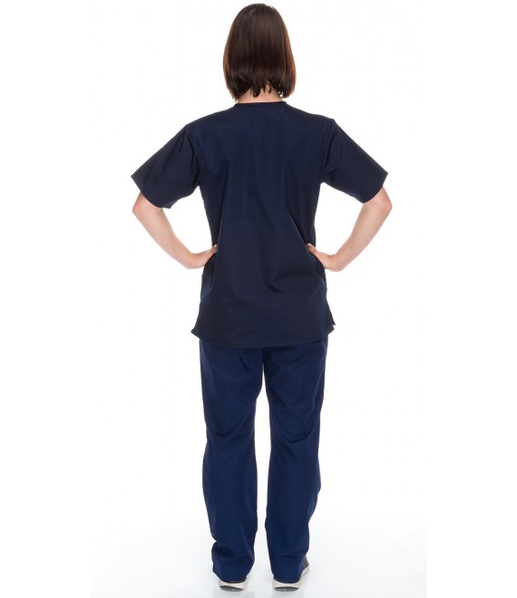 Classic Trimmed Scrub Top